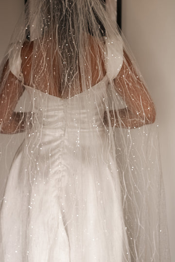 Luxury Chapel Wedding Veil - Velo Bianco